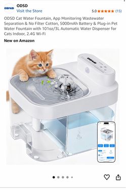 ODSD Intelligent Pet Water Fountain - NEW!