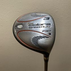 King Cobra Speed LD F/ST 3 Wood s flex Fairway Fujikura speedster 652 Shaft RH