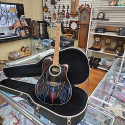 Ovation Celebrity Acoustic Electric Guitar CC 057 With Hard Case 