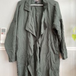 Naked Zebra Oversized Cardigan Jacket 