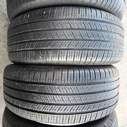 4 USED TIRES PIRELLI 275/50/22
