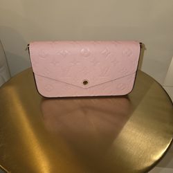 Pink Clutch Bag L-v