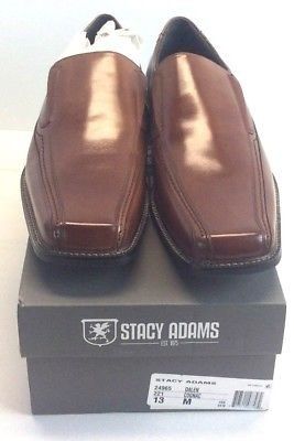 Stacy Adams Men's Dalen 24965 Cognac Leather Size 13 M