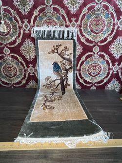 Small Chinese Silk Rug