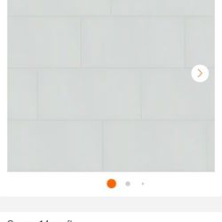 MSI
Cliff White Matte White Porcelain Rectangle Tile 12 in. x 24 in., Floor and Wall (14 sq. ft./Case)