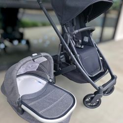 Uppa Cruz V2 stroller w bassinet