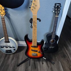 Mini Strat Style Guitar 