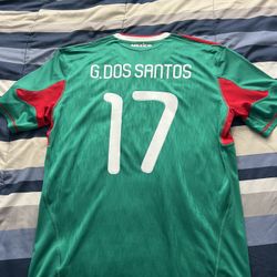 Mexico 2010 Home Jersey Gio Dos Santos #17