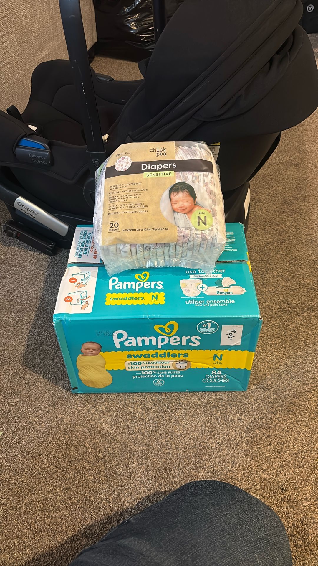 Pamapers Swaddles New Born 84 Diapers