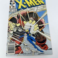Uncanny X-Men  #217 Newsstand VF/NM  X-Men training to capture Psylocke!  1987