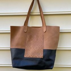 TOH Merit Tote.  GENUINE LEATHER-NEVER USED