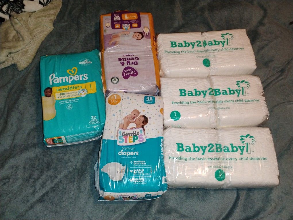 Size 1 Diapers 
