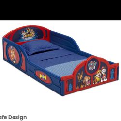 Bed/ Paw patrol/ Paw Patrol plastic bed frame/ toddler/ bedroom/ furniture/ New
