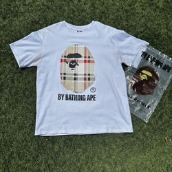 BAPE Checkered Tee
