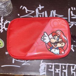 Nintendo 3DS XL DS DSi Lite Super Mario Bros Carrying Case Red 