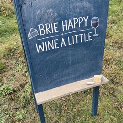 Stand Up Wood Sign Easel - Sign Board