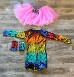 Rainbow Sequin Fairy Costume