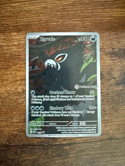 Zarude (Pokemon Center Exclusive) Mega Evolution Promo