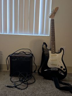Epiphone Electric Guitar Plus 15 Watt Amp $100 OBO
