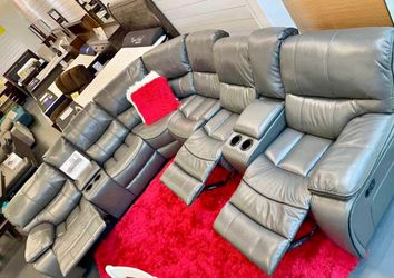 Madrid reclining sectional $1499
