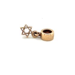 Pandora 14K Gold Star Of David Charm - Retired