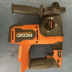 RIDGID 18V Brushless Cordless 1 in. SDS-Plus Rotary Hammer (Tool Only