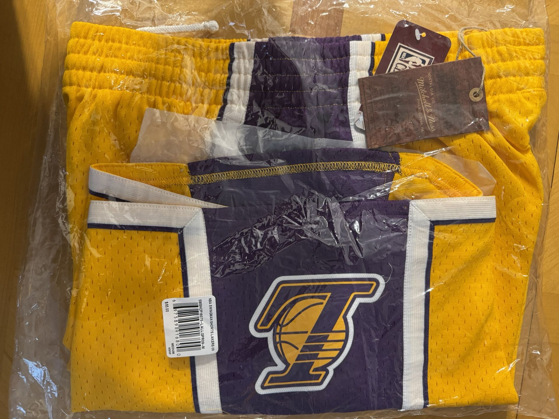 Mitchell And Ness Swingman NBA Shorts 2009 Lakers Size L