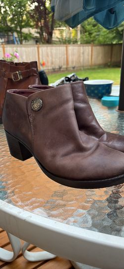 Dansko Danny Chocolate Ankle Boots size 10