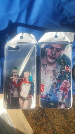 8$ each Iphone 7,7plus,6plus hard case suide squad