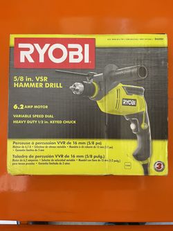 RYOBI 6.2 Amp Corded 5/8 in. Variable Speed Hammer Drill