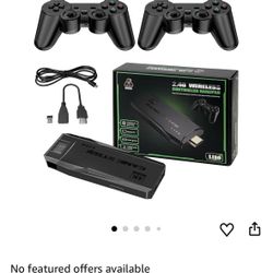 4K HDMI Retro Game Stick w/ 2 Wireless Controllers