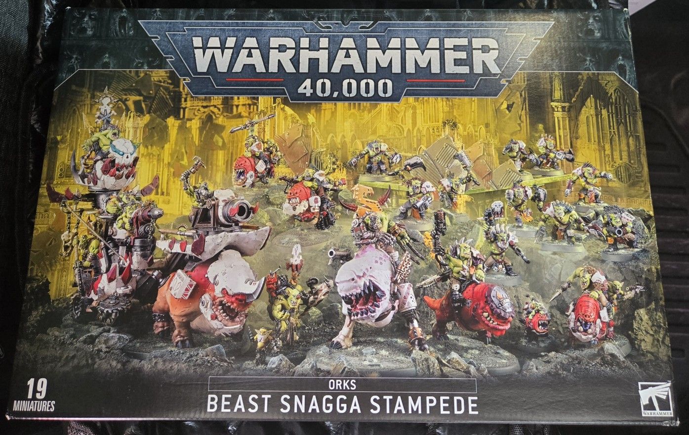 Orks Beast Snagga Stampede 40k NOS