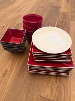 Air fryer and plates