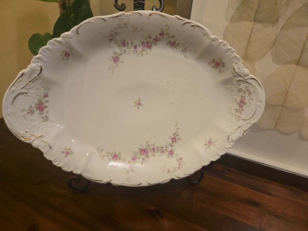 ✨ Antique Habsburg China Austria Platter ✨