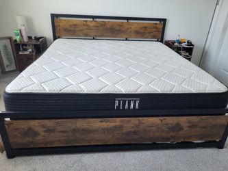 🛏️ KING plank luxe firm mattress - like new