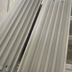Fluorescent Lights In Assembly With Wiring