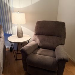 Grey Recliner Chair 