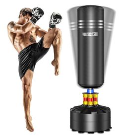Kick Boxing 🥊 Free Standing Bag Approx. 5 And a Half Feet Tall