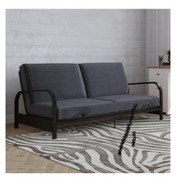 Black Metal Futon 