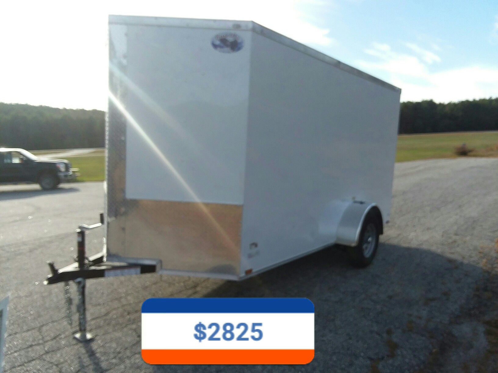 New 6 x 12 Quality Cargo enclosed trailer