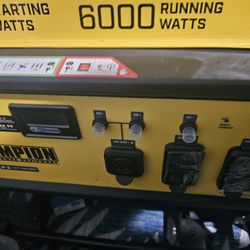 Champion Generator 6000w