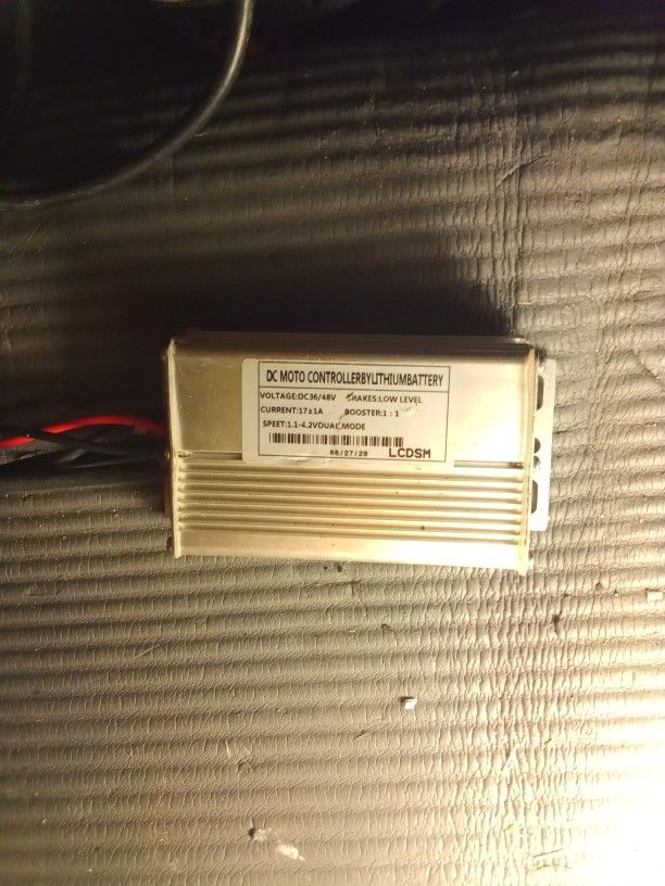 Control Box For Lithium Battery Ebike Motor