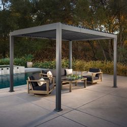 🌿 Sunvilla Stratus 10’ x 13’ Motorized Pergola – Brand New!