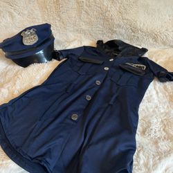 Police 👮 Officer 5 Years Girl Costume Halloween 
