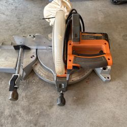 Miter Saw  ridgid
