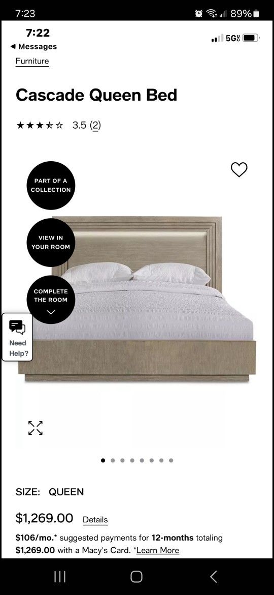 Queen Bed Frame From Macys