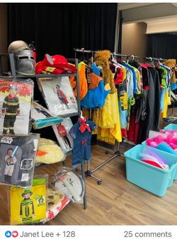 Kids Costumes/ Smart TV/ Curtains/ Tables/ Chairs