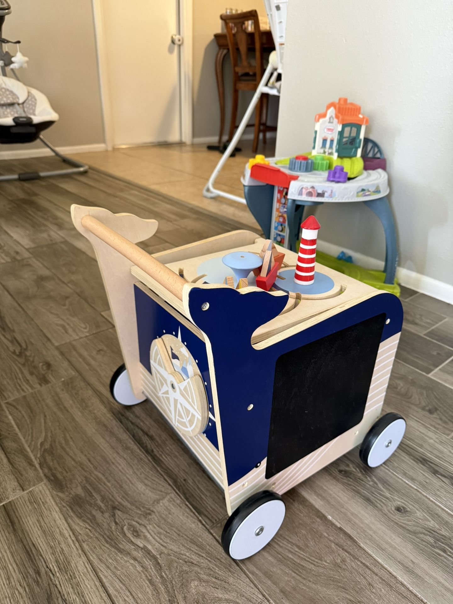 Wooden Push Walker Toy