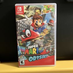 Super Mario Odyssey COMPLETE for Nintendo Switch system brothers bros Luigi lite or Oled Light