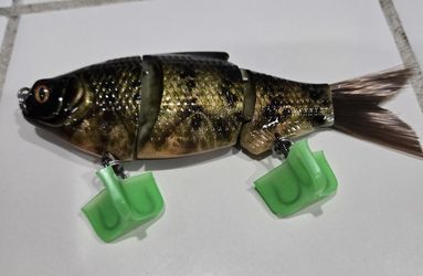 Custom Painted 5" Swimbait #74